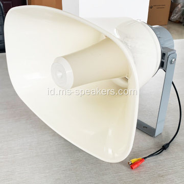 Speaker tanduk tahan air aktif untuk sistem pemantauan luar ruangan
